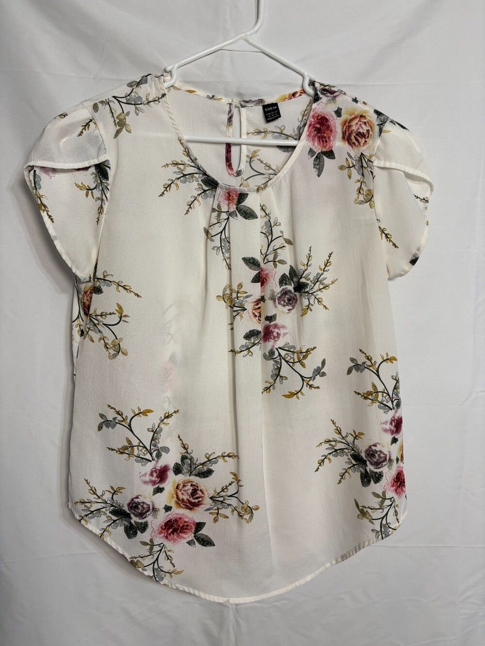 Women;s SHEIN Floraln Dress Top - Size XLarge